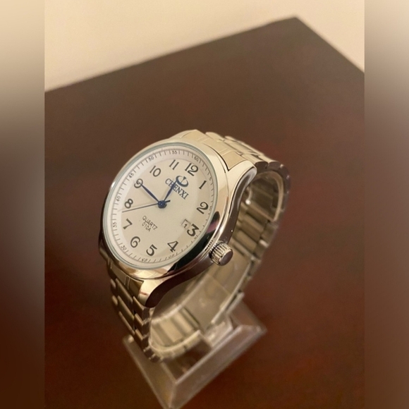 Men's Silver CHENXI Quartz Watch - Picture 2 of 3
